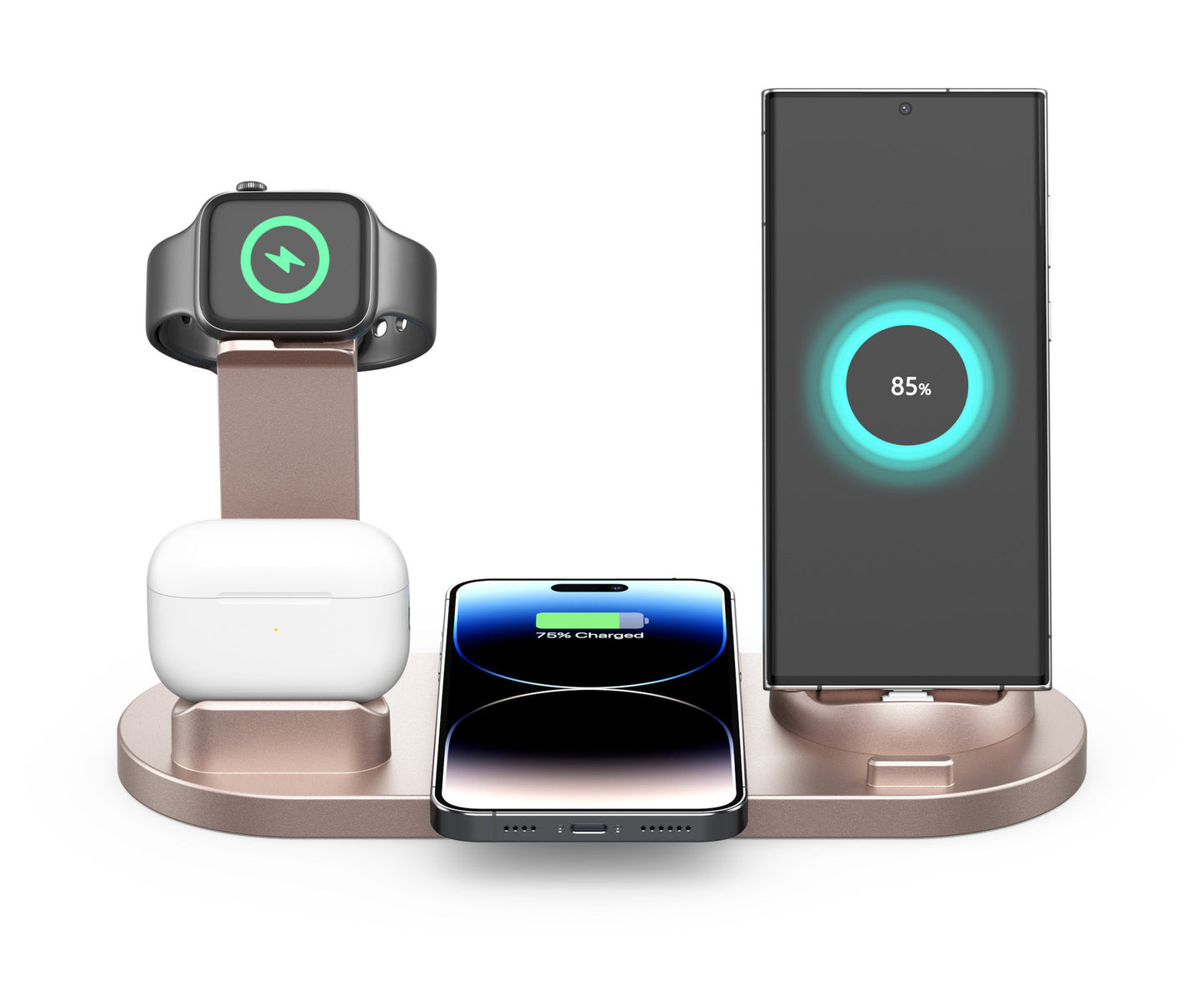 3 in 1 wireless charging stand