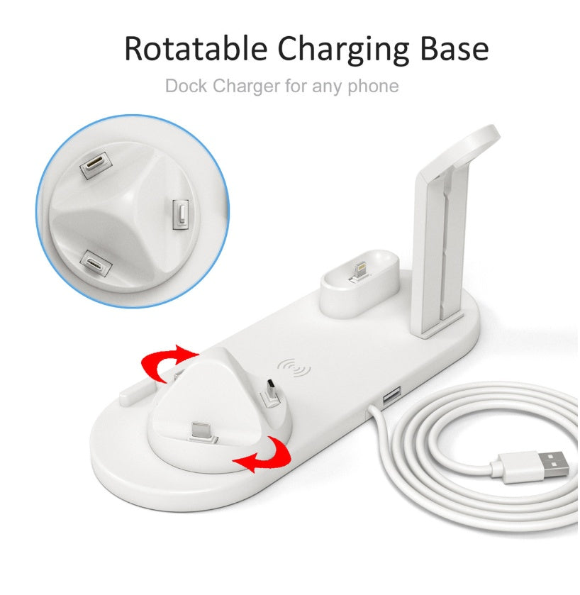 3 in 1 wireless charging stand