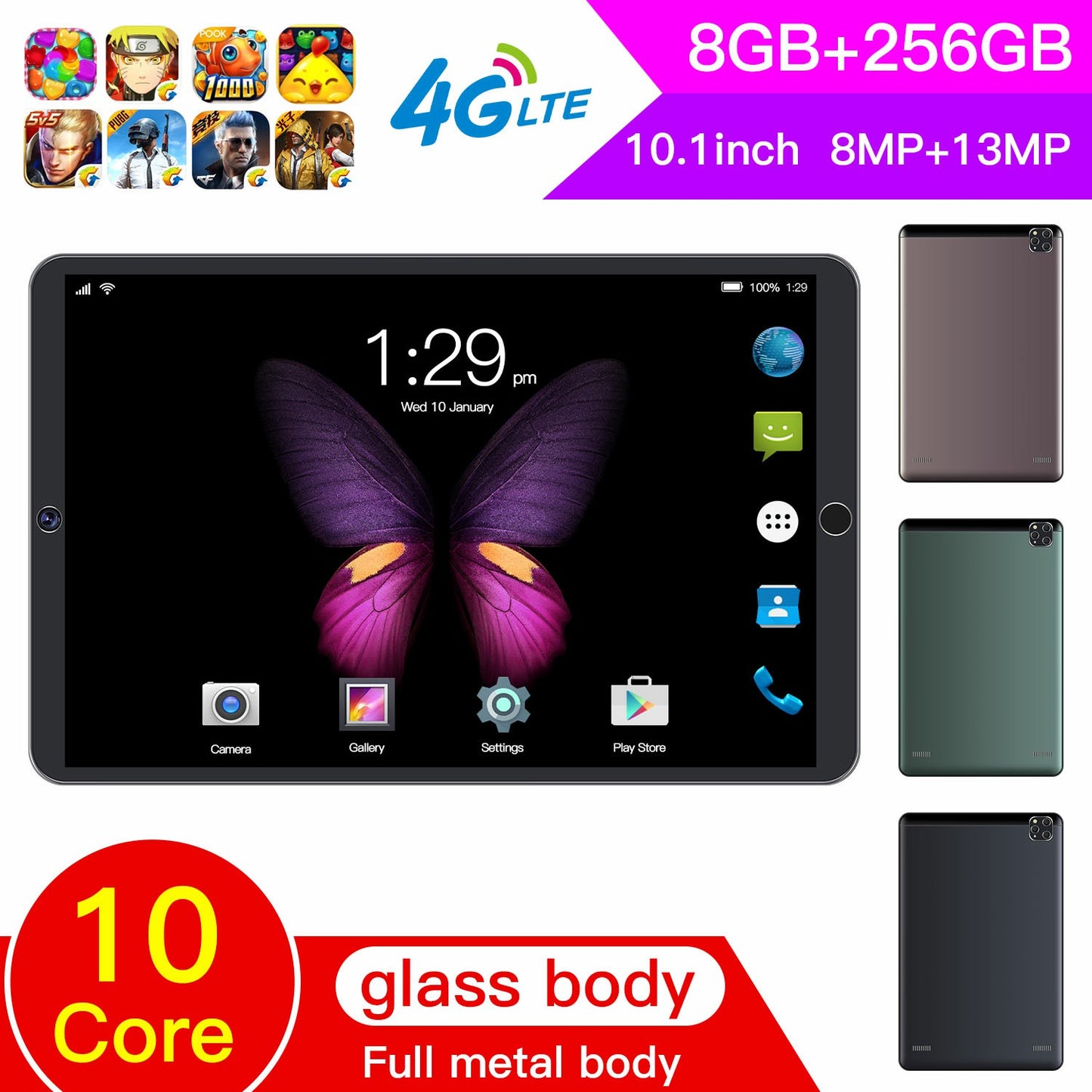 10 Inch Mini Pc Gaming Tablet