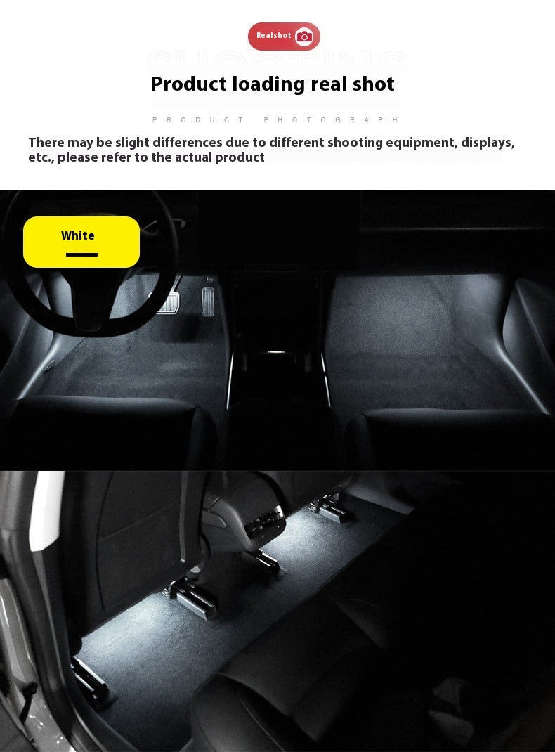 Car Atmosphere Light Car Interior Retrofitting Wireless Magnetic Led Atmosphere Light