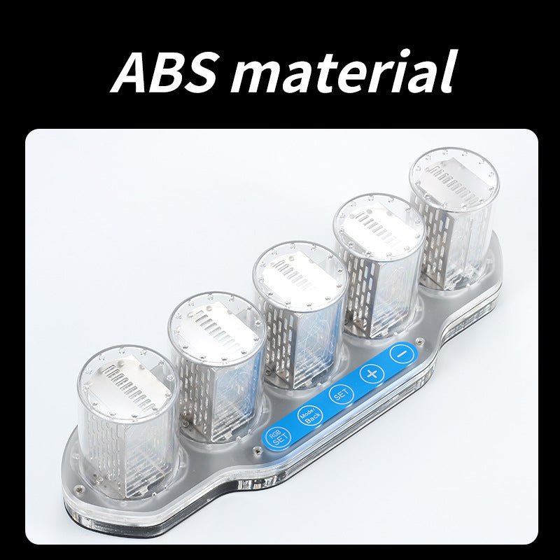 RGB digital tube clock